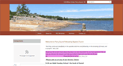 Desktop Screenshot of fbcparrysound.com